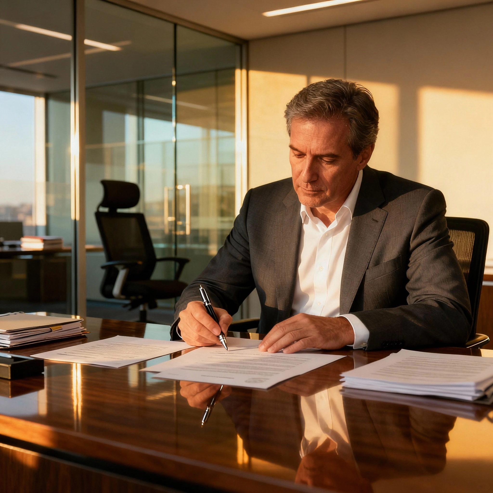 Property legal documents and land register